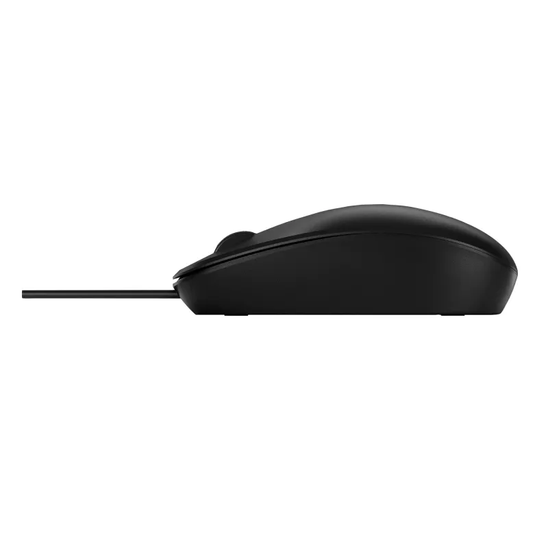 HP 128 Lazerinė laidinė pelė (Bulk120), ambidekstrinė, USB-A, juoda