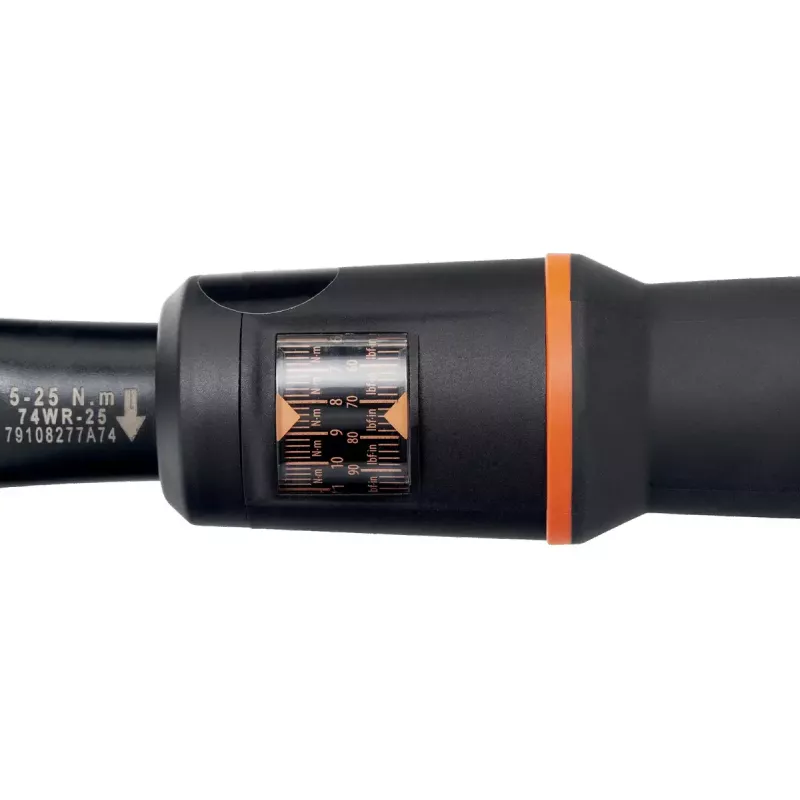 Dinamometrinis raktas Bahco 74WR-15 15-75 Nm su reketu