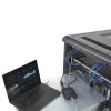 StarTech.com Nešiojamojo kompiuterio į serverį KVM konsolė su tvirtu korpusu