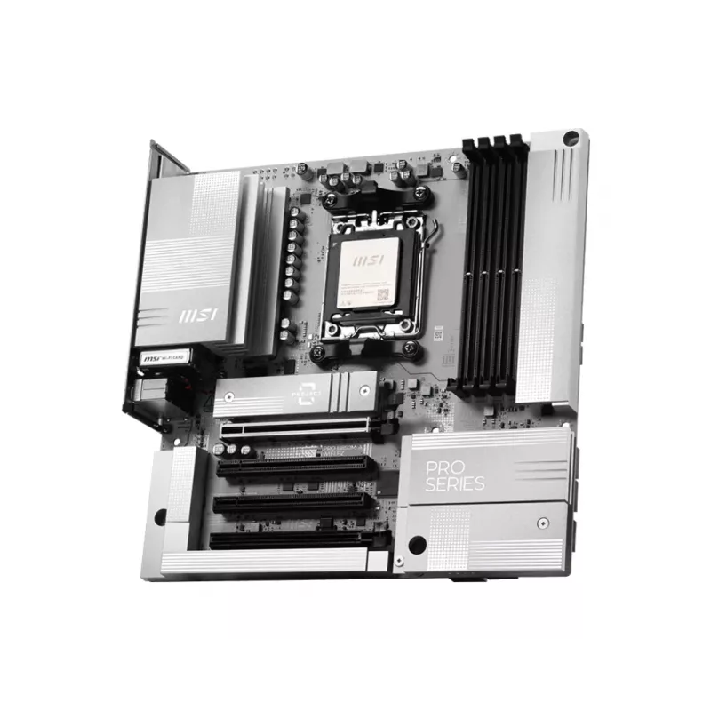 MSI AM5 PRO B850M-A WIFI PZ M-ATX AMD B850 Socket AM5 pagrindinė plokštė