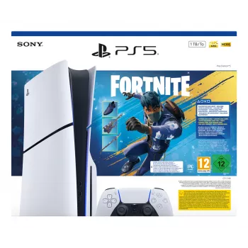 Sony PlayStation 5 – Fortnite Flowering Chaos rinkinys 1 TB Wi-Fi juoda, balta
