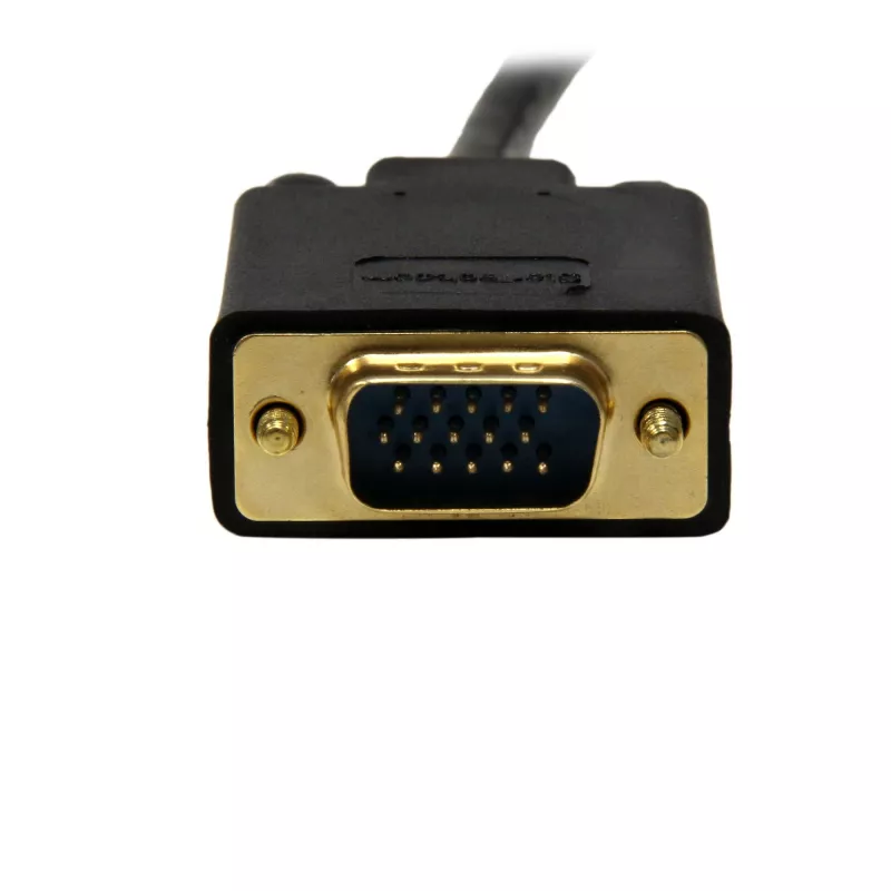 StarTech.com 15ft (4,6 m) aktyvus DisplayPort į VGA laidas – DP į VGA adapterio laidas – 1080p vaizdo – DP 1.2 keitiklis – fiksuojanti DP jungtis