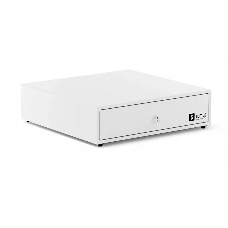 SumUp Cash Drawer – kasos stalčius iš plastiko ir plieno, baltas, 330×340×100 mm, 5 kg