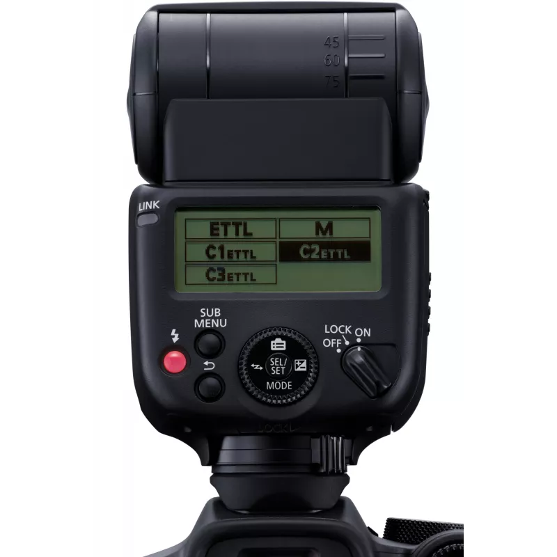 Blykstė vaizdo kameroms Canon Speedlite EL-10 Juoda AA baterijos 287g