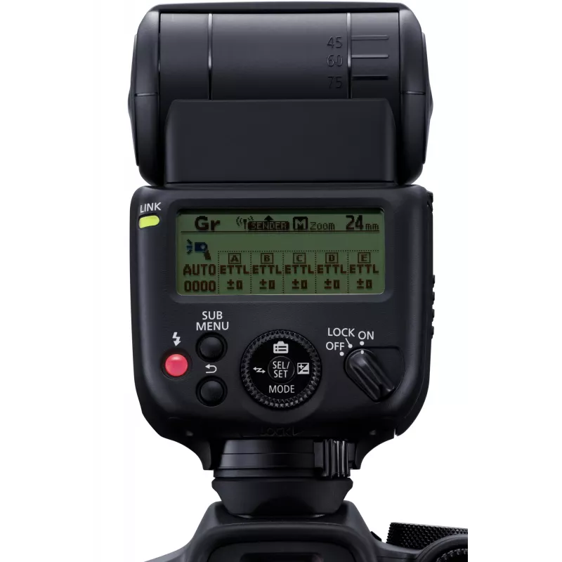Blykstė vaizdo kameroms Canon Speedlite EL-10 Juoda AA baterijos 287g
