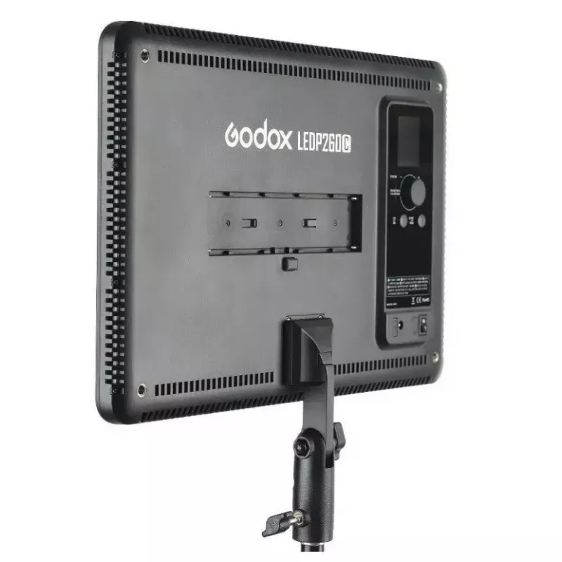 LED šviestuvas Godox LEDP260C 30W juodas baltas