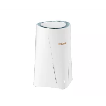 D-Link AX6000 maršrutizatorius, Wi-Fi 6E (802.11ax), dvejų juostų (2,4 GHz / 5 GHz), Ethernet LAN, baltas, stalinis maršrutizatorius