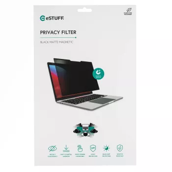 eSTUFF GLBM14316184 privatumo filtras 35,6 cm (14 colių) nešiojamam kompiuteriui, be rėmelio