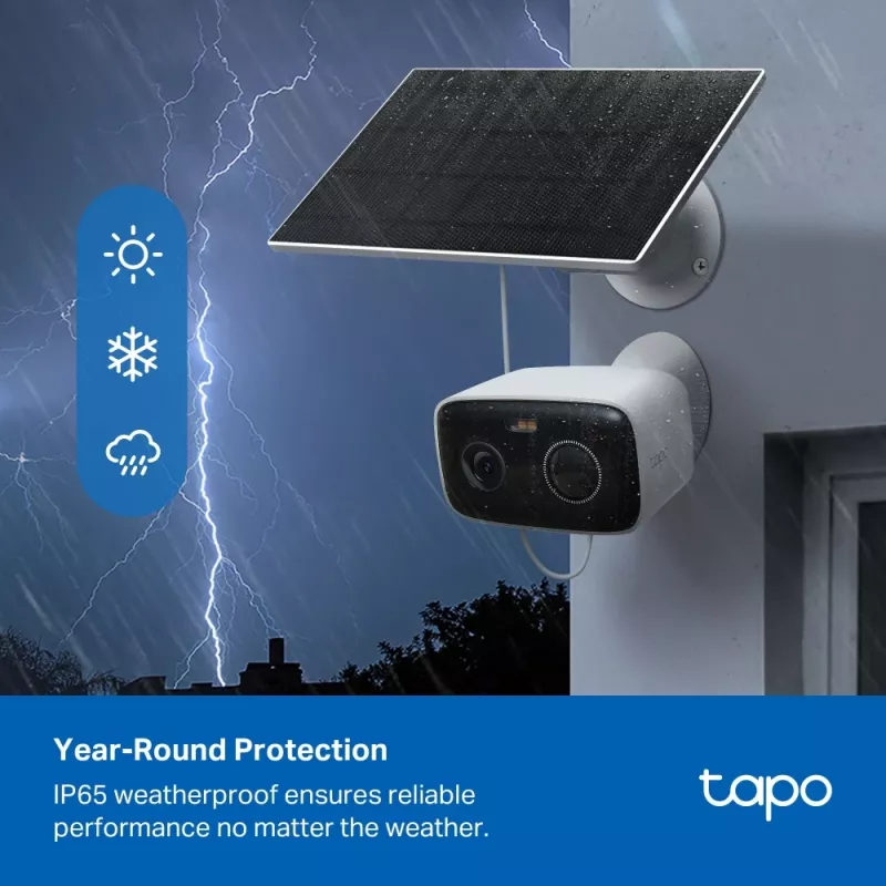 TP-Link Tapo C400 KIT belaidė IP lauko stebėjimo kamera, 1920x1080 pikseliai, sieninis montavimas
