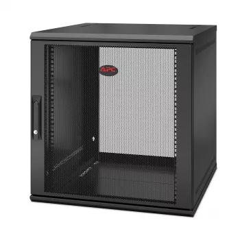APC NetShelter WX AR112SH6 - 12U, 19 colių sieninis jungiamasis spintas, surinktas, 600 mm gylio
