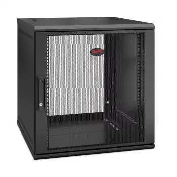 APC NetShelter WX AR112SH6 - 12U, 19 colių sieninis jungiamasis spintas, surinktas, 600 mm gylio