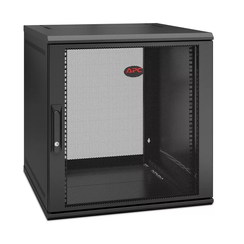 APC NetShelter WX AR112SH6 - 12U, 19 colių sieninis jungiamasis spintas, surinktas, 600 mm gylio