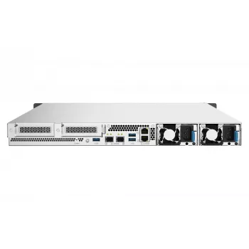 QNAP TS-h1090FU NAS stelažinis (1U) EPYC 7302P 128 GB DDR4 0 TB QuTS hero Juoda, Pilka
