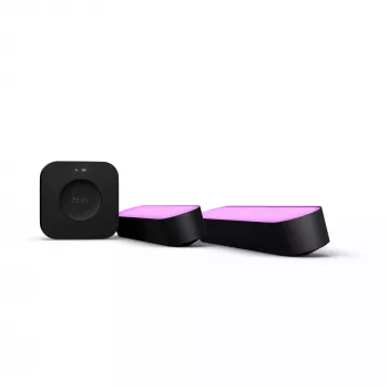 Philips Hue Play šviesos juostų rinkinys pradedantiesiems – 2 Play šviesos juostos + Hue Bridge Pro, Bluetooth, juoda, C tipo kištukas