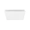 LED kvadratinis lubinis šviestuvas Philips Surimu Square Panel, Bluetooth, baltas, aliuminio korpusas, 220–240 V