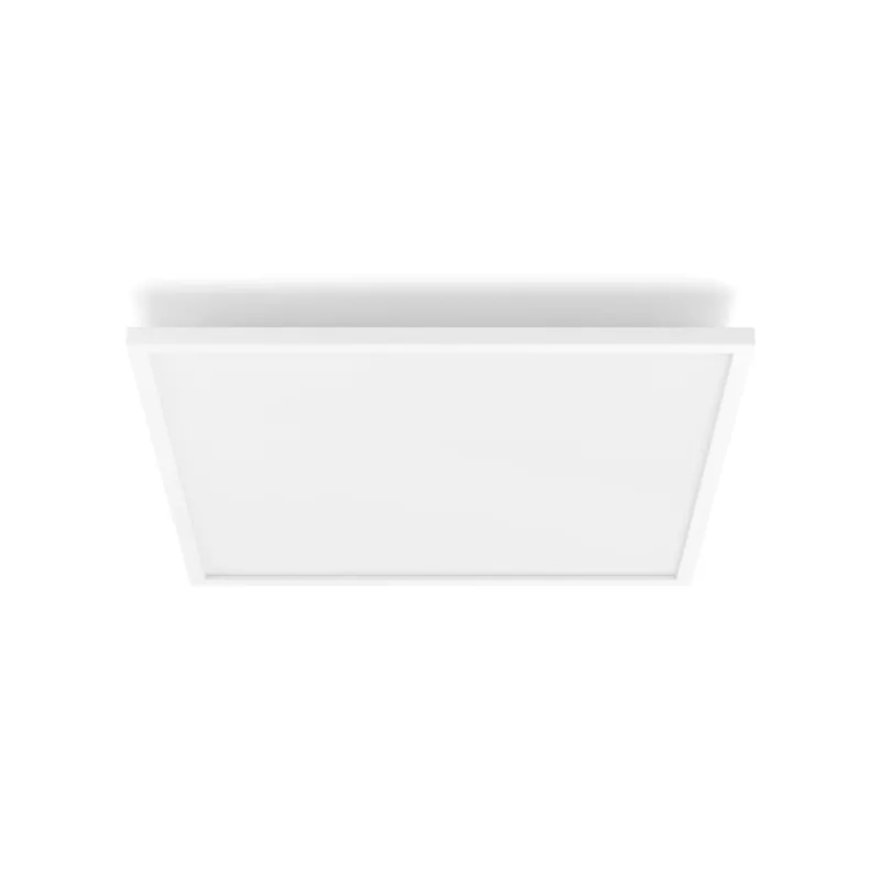LED kvadratinis lubinis šviestuvas Philips Surimu Square Panel, Bluetooth, baltas, aliuminio korpusas, 220–240 V