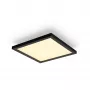 Philips Aurelle kvadratinis lubinis šviestuvas, išmanus, Bluetooth/Zigbee, juodas, LED, aliuminis, reguliuojamas