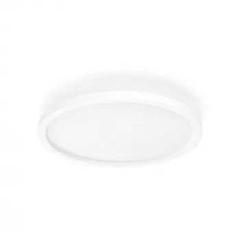 Philips Aurelle Hue apvalus lubinis šviestuvas, išmanusis, Bluetooth/Zigbee, baltas, LED, aliuminis, reguliuojamas