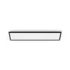 Signify Philips Aurelle Rectangle Panel protingos lubinės šviesos diodinis šviestuvas su Bluetooth/Zigbee, 1200×300×48 mm, juodas