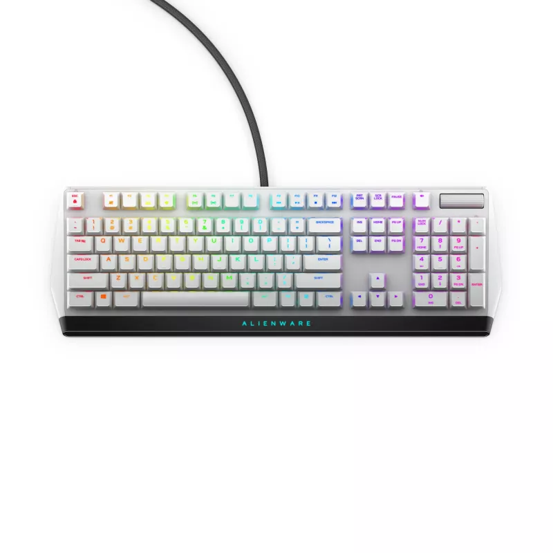 Alienware AW510K klaviatūra žaidimams USB juoda, balta
