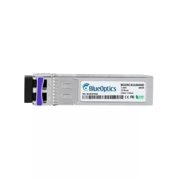 BlueOptics CSFP-GE-FE-BIDI4-BO cSFP šviesolaidinis siųstuvas-imtuvas, 1250 Mbit/s, sidabrinis, MTBF 1 000 000 h