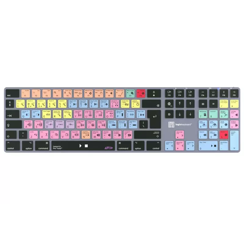 Logickeyboard LKB-PT-TM-UK klaviatūra Office Bluetooth QWERTY angliškas pilno dydžio