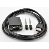 USB serijinis kabelis EXSYS EX-1311-2 USB Type-A DB-9 juodas 1,8 m