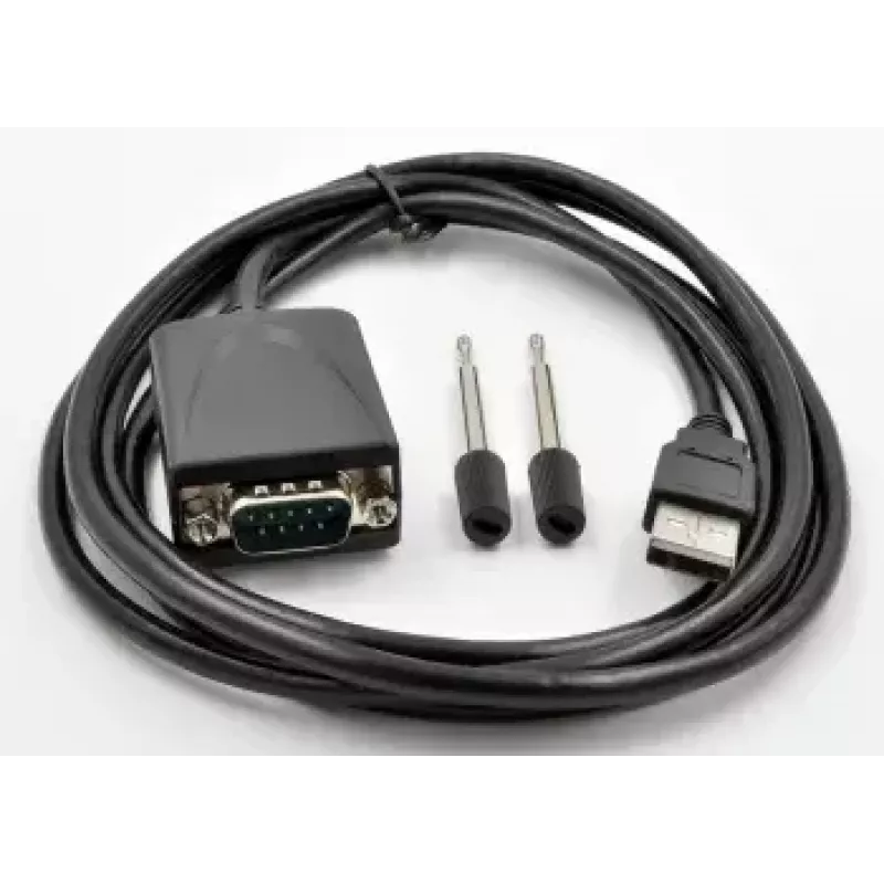 USB serijinis kabelis EXSYS EX-1311-2 USB Type-A DB-9 juodas 1,8 m