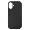 Cellularline Sensation – Silikoninis dėklas iPhone 16, minkštas liesti, juodas