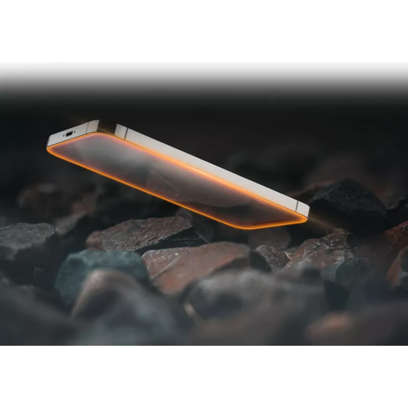 Cellularline Fortified Xtreme Glass – iPhone 16 itin apsauginis grūdintas stiklas su sustiprintais kraštais, lengvai užklijuojamas