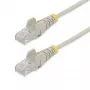 StarTech.com 0,5 m CAT6 laidas – plonas – su apsaugotais RJ45 kištukais – pilkas