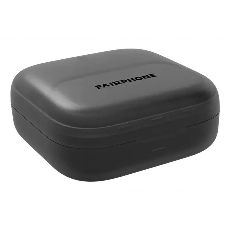 Ausinės Fairphone Fairbuds TWS į ausį, juodos – Bluetooth, USB‑C, 20–20 000 Hz, 10 m atstumas