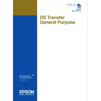 Transferinis popierius Epson C13S400078 spausdinimui rašaliniu spausdintuvu, A4 (210x297 mm), 100 lapų