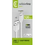 Cellularline Power Cable 120cm – Lightning laidas įkrovimui ir duomenų perdavimui