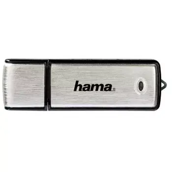 Hama 00104308 USB atmintukas 32 GB USB-A 2.0 juodas, sidabrinis