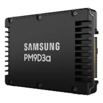SSD Samsung PM9D3a 1,92 TB 2,5 colio PCIe 5.0 NVMe – 12 000 MB/s skaitymas, 3 500 MB/s rašymas