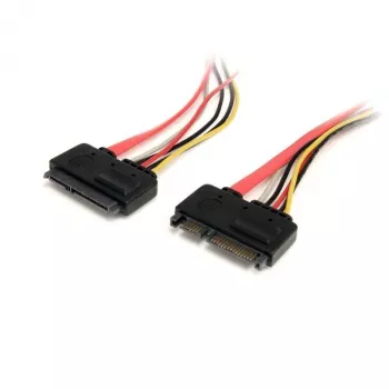 StarTech.com 12 colių 22 kontaktų SATA maitinimo ir duomenų prailginimo laidas