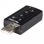 StarTech.com Virtual 7.1 USB stereo garso adapteris – išorinė garso kortelė
