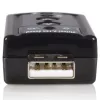 StarTech.com Virtual 7.1 USB stereo garso adapteris – išorinė garso kortelė