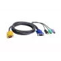 ATEN PS/2 USB KVM laidas 1,8 m (2L-5302UP)