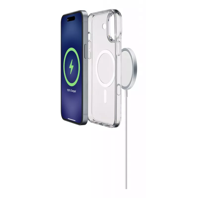 Cellularline Gloss Mag - Magnetinis dėklas, skirtas iPhone 16, suderinamas su MagSafe įkrovimu