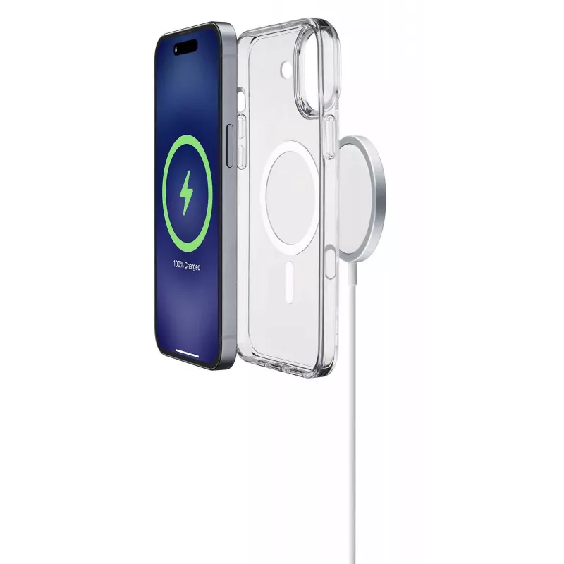 Cellularline Gloss Mag - Magnetinis dėklas, skirtas iPhone 16, suderinamas su MagSafe įkrovimu