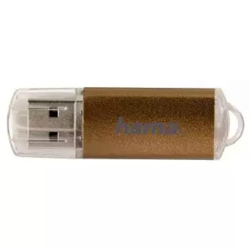 Hama 32GB Laeta USB atmintukas USB Type-A 2.0 Ruda, Skaidri
