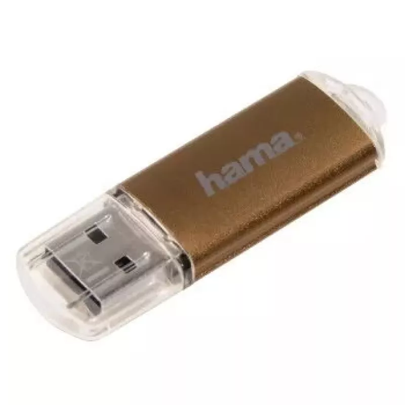 Hama 32GB Laeta USB atmintukas USB Type-A 2.0 Ruda, Skaidri