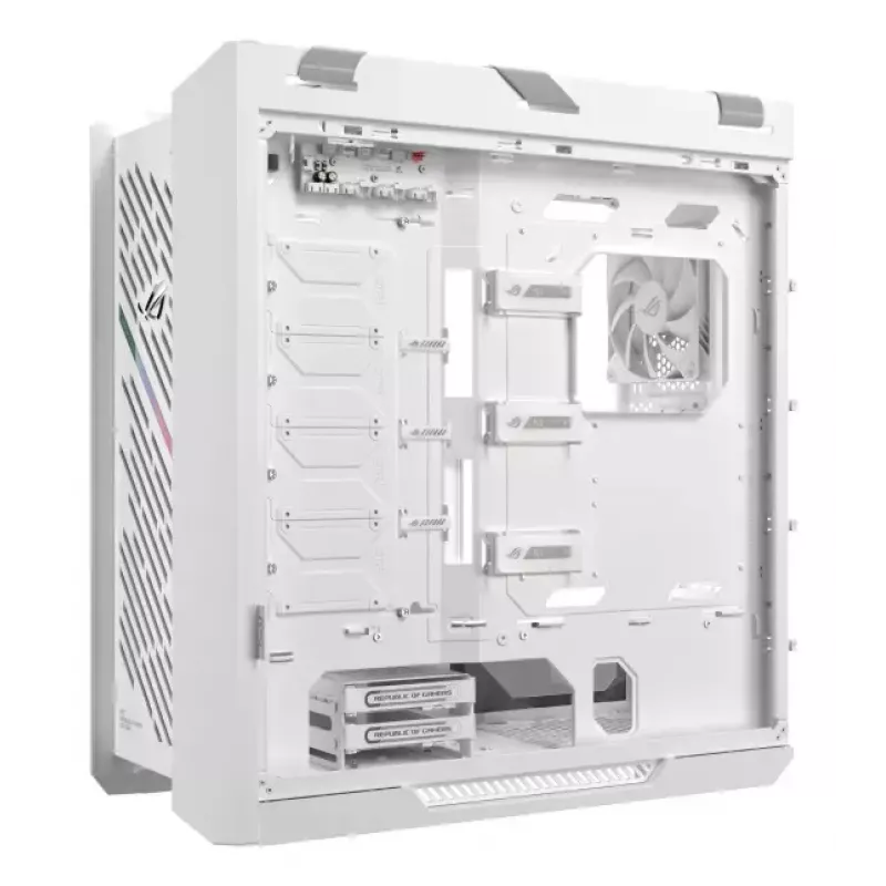 PC korpusas ASUS ROG Strix Helios II Midi Tower Baltas