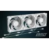 140 mm ventiliatorius Arctic Freezer P14 Pro Reverse A-RGB (baltas) — 166,5 m³/h, 5,1 mmH₂O, FDB, PWM, kabelio daliklis