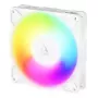 140 mm ventiliatorius Arctic Freezer P14 Pro Reverse A-RGB (baltas) — 166,5 m³/h, 5,1 mmH₂O, FDB, PWM, kabelio daliklis