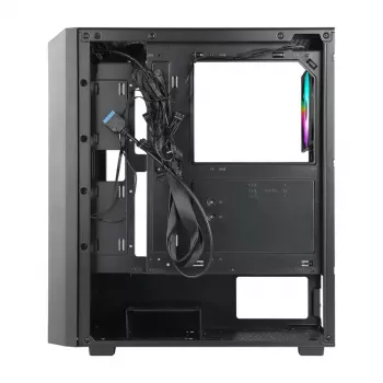 PC korpusas Azza Fighter Midi Tower juodas