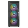 PC korpusas Azza Fighter Midi Tower juodas