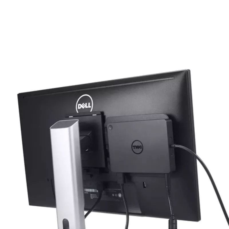 DELL WD15 180W Laidinis USB 3.2 Gen 1 (3.1 Gen 1) Type-C Dockas Juodas